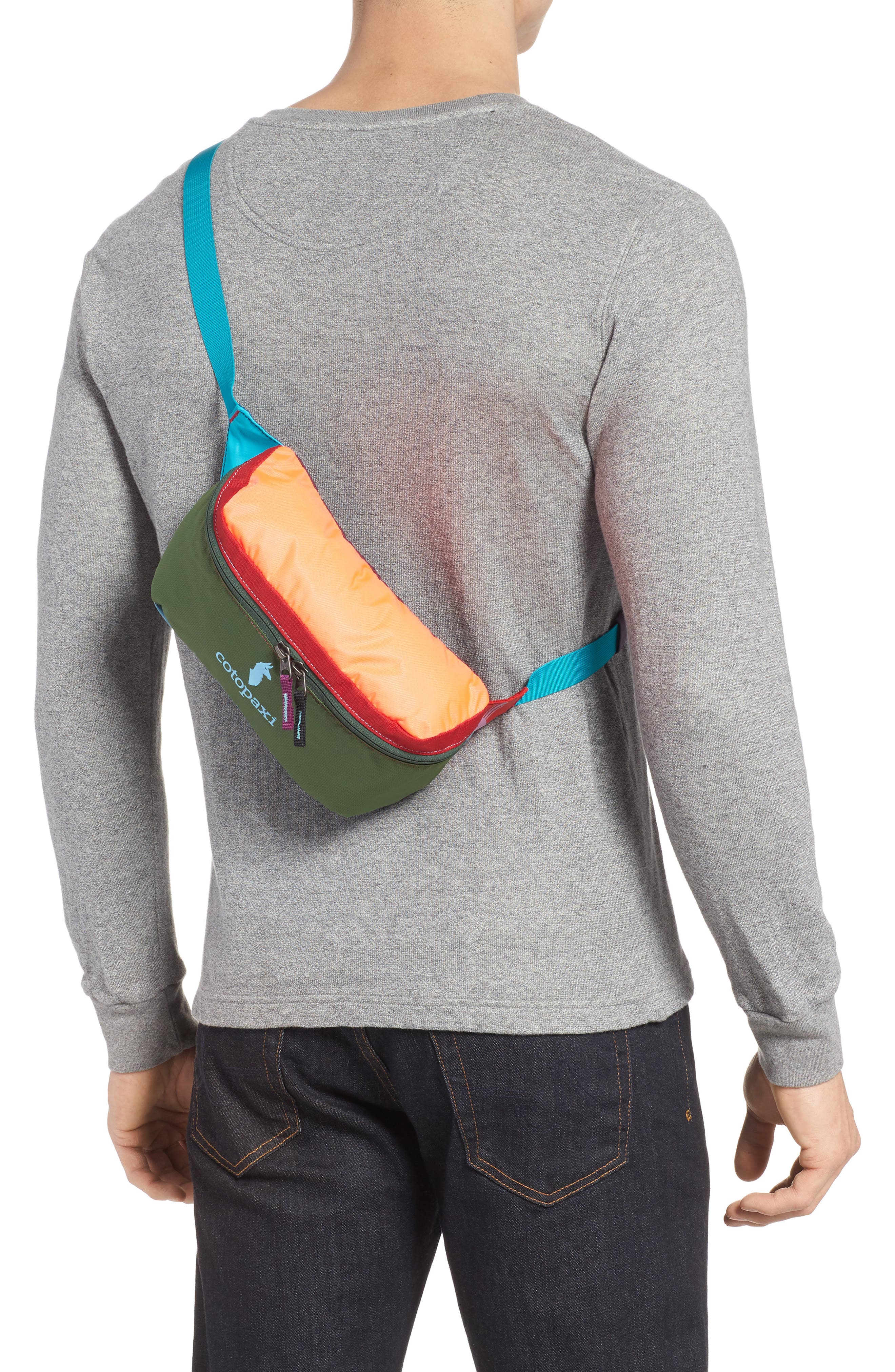 Bataan One of a Kind Duffel Fanny Pack, Alternate, color, ASSORTED