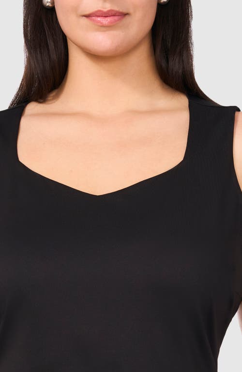Halogenr Halogen(r) Sleeveless Sweetheart Neck Knit Shell