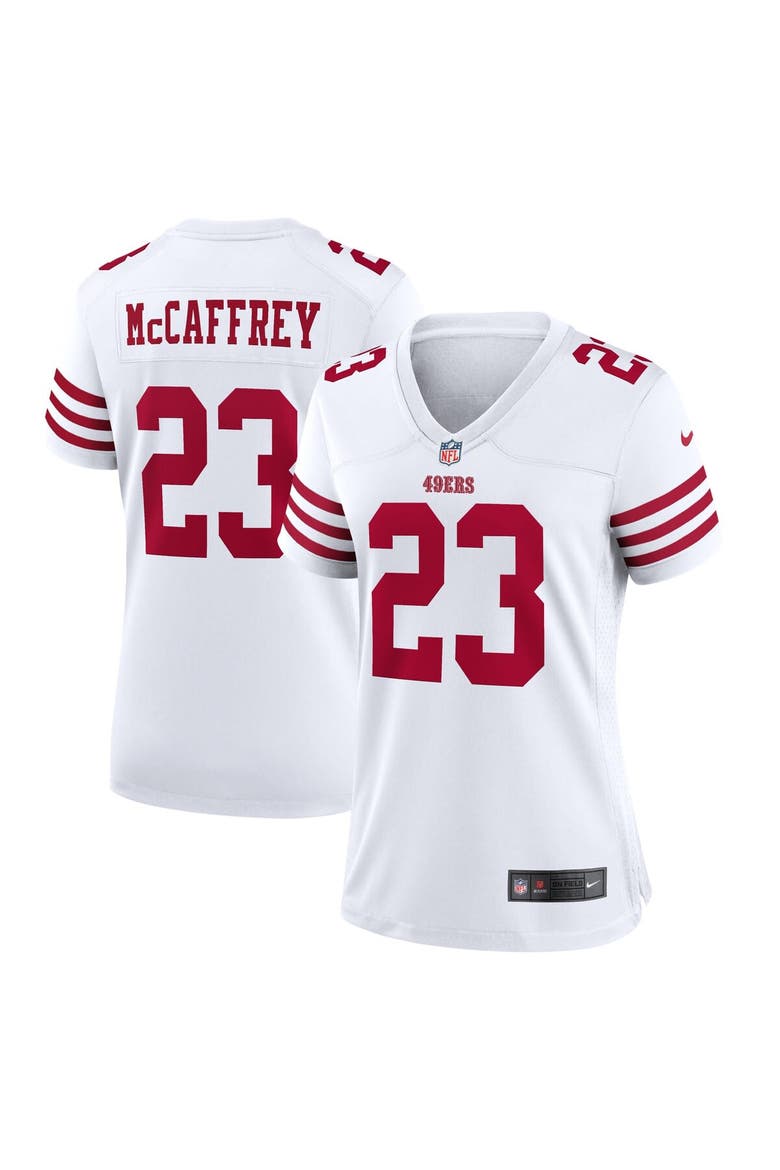 Women's Nike Christian McCaffrey White San Francisco 49ers Player Jersey, Main, color, White
