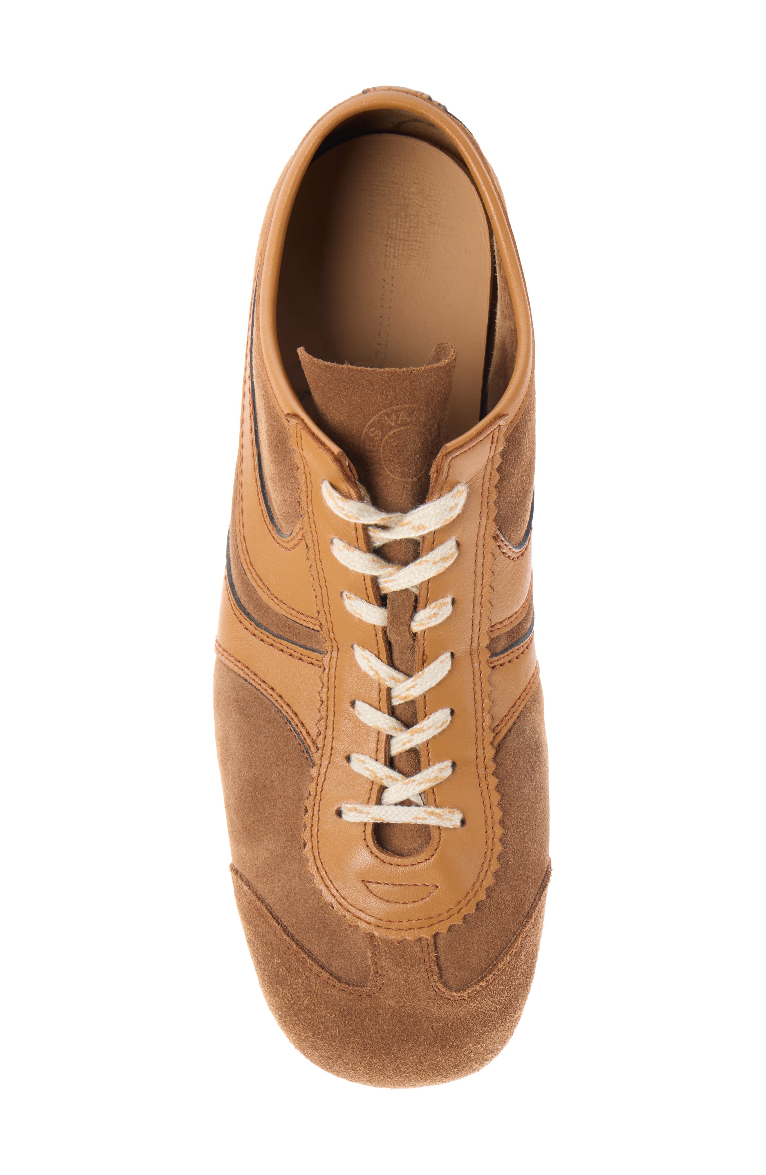 Dries Van Noten Suede Low Top Sneaker, Alternate, color, Tan 712