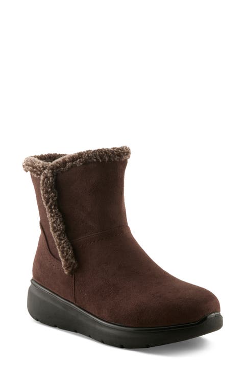 Daeloriah Water Resistant Faux Fur Bootie