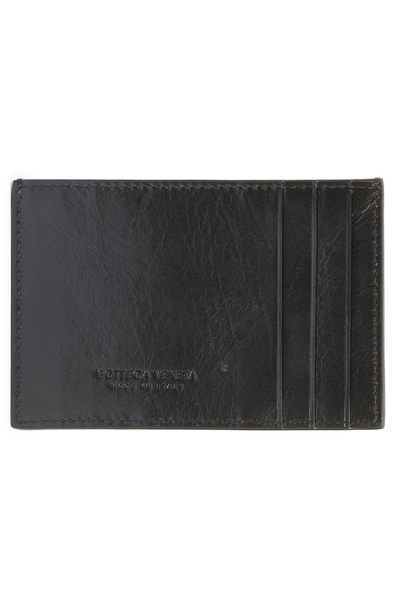 Bottega Veneta Intrecciato Leather Card Case, Alternate, color, 