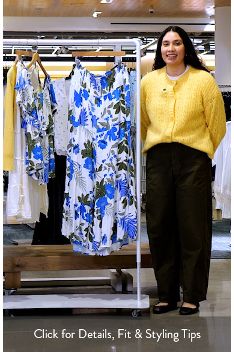 Zurie Floral Tovia Smocked Pants video