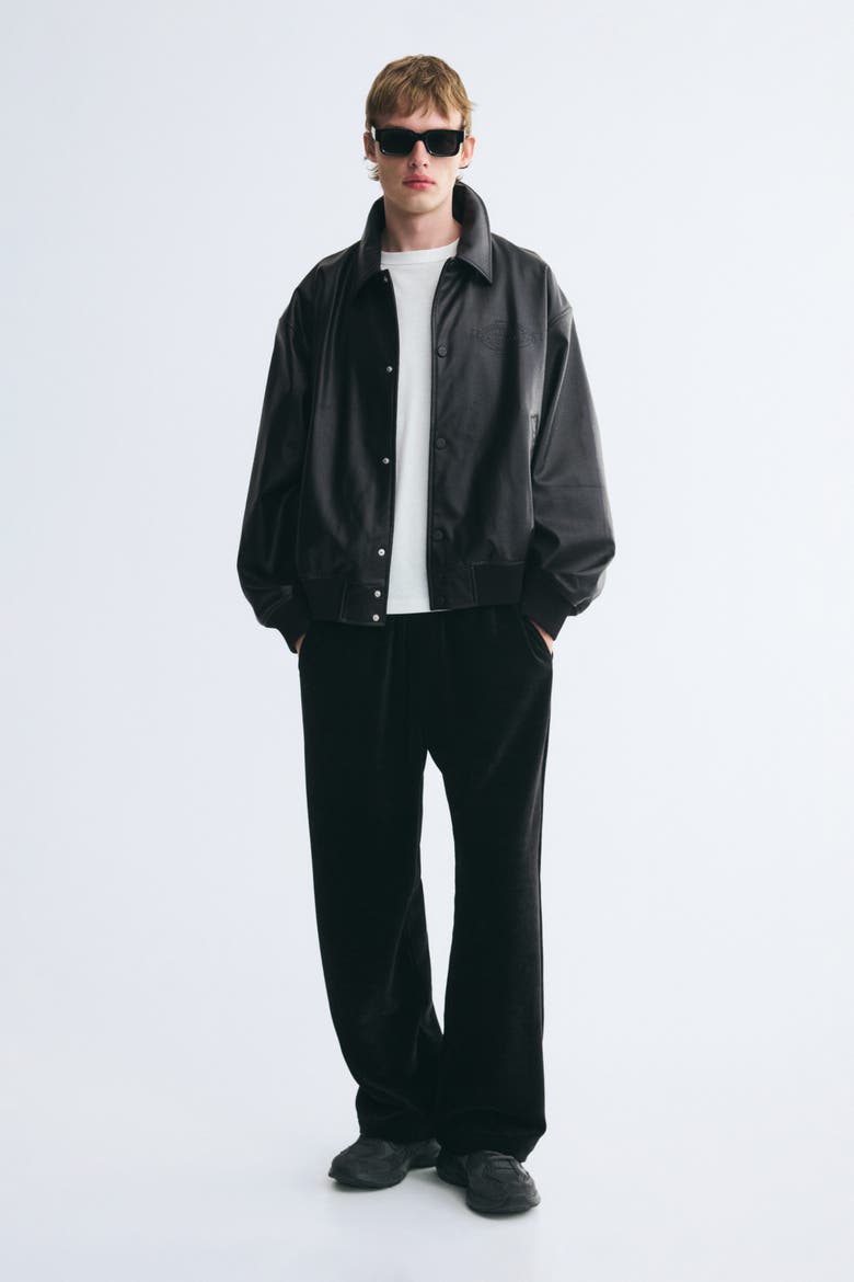 Blouson Jacket, Alternate, color, Black