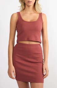 Viens Avec Moi Timeless Rib Knit Tank