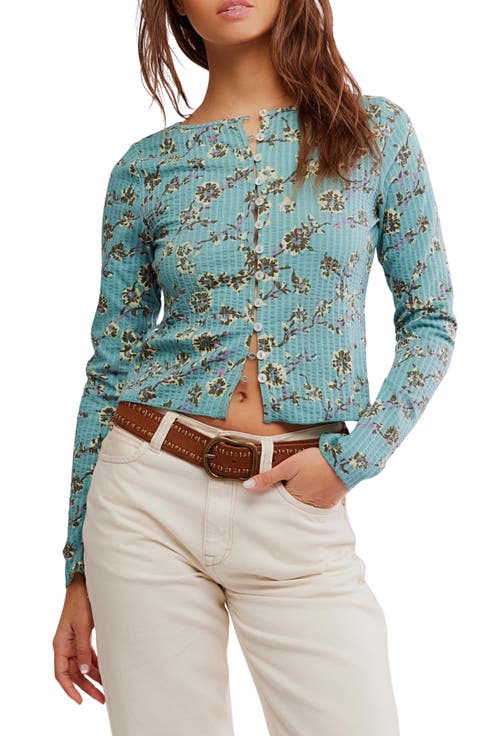 Tilly Cotton Seersucker Cardigan