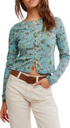 Free People Tilly Cotton Seersucker Cardigan