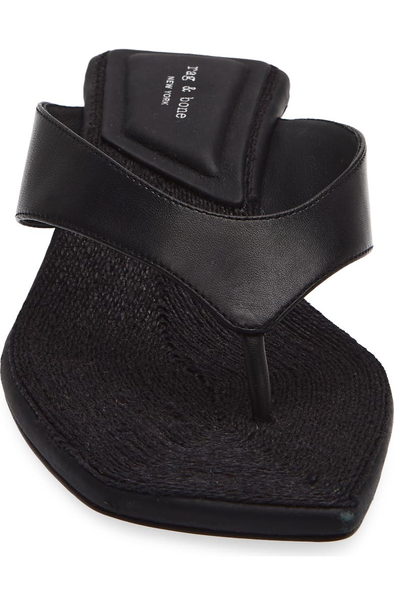 rag & bone Jo Espadrille Wedge Flip Flop, Alternate, color,