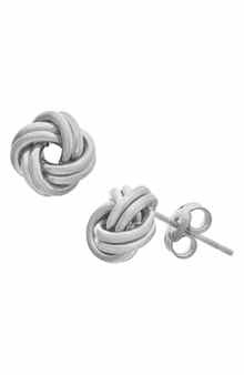 FUZION CREATIONS Love Knot Stud Earrings