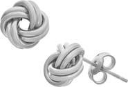FUZION CREATIONS Love Knot Stud Earrings