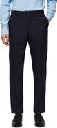 MANGO Pinstripe Virgin Wool Suit Pants