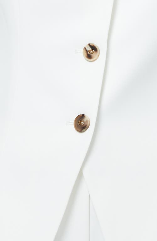 French Connection Women's Harrie Boat Neck Button-front Vest In 10-summer White