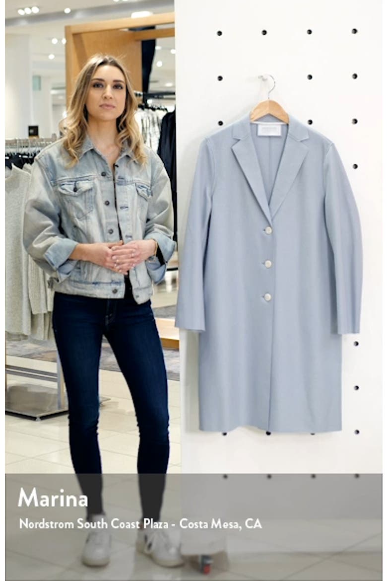 Pressed Wool Coat video