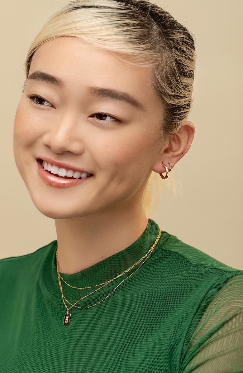 Bony Levy 14K Gold Twist Oval Hoop Earrings, Alternate, color, 