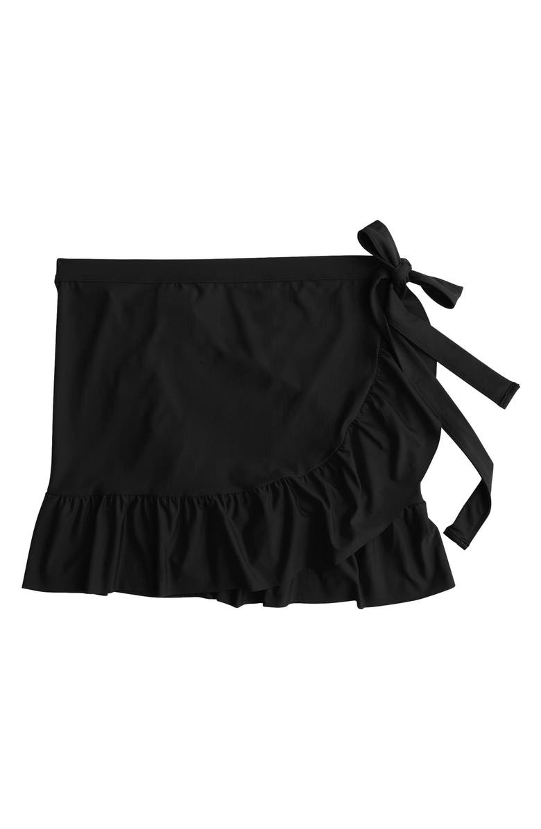 J.Crew Cover-Up Wrap Skirt, Alternate, color, 