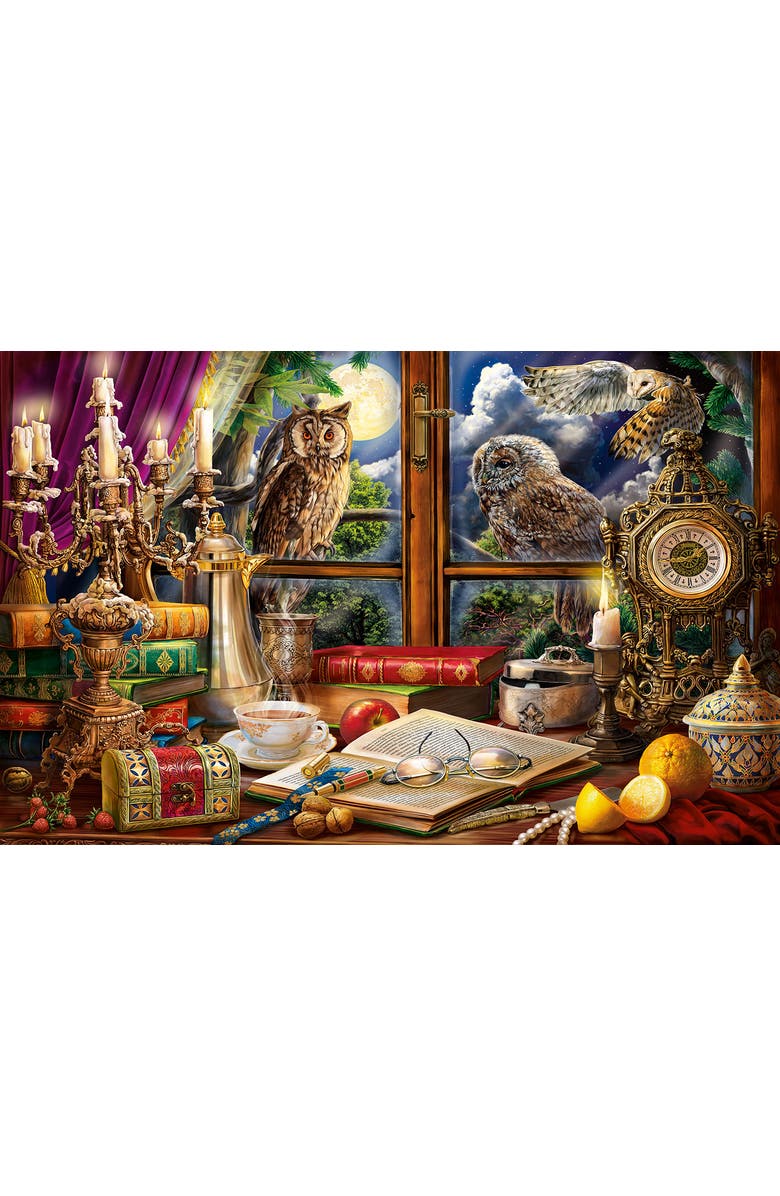 Sunsout Evening with Owls 550 piece Jigsaw Puzzle for Adults, Alternate, color, Multicolor