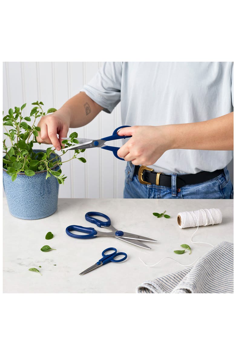 3-Piece Multipurpose Scissor Set, Alternate, color, STAINLESS STEEL