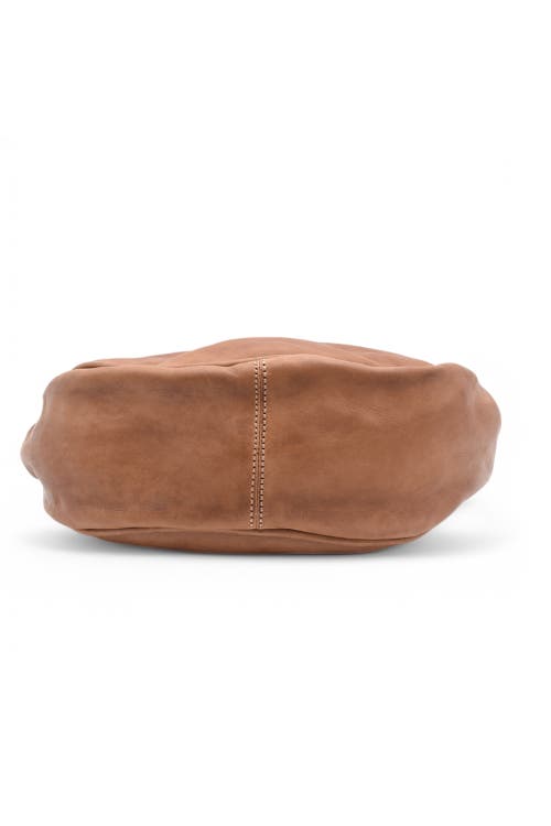 Bolsa Nova Hug Hobo In Cognac