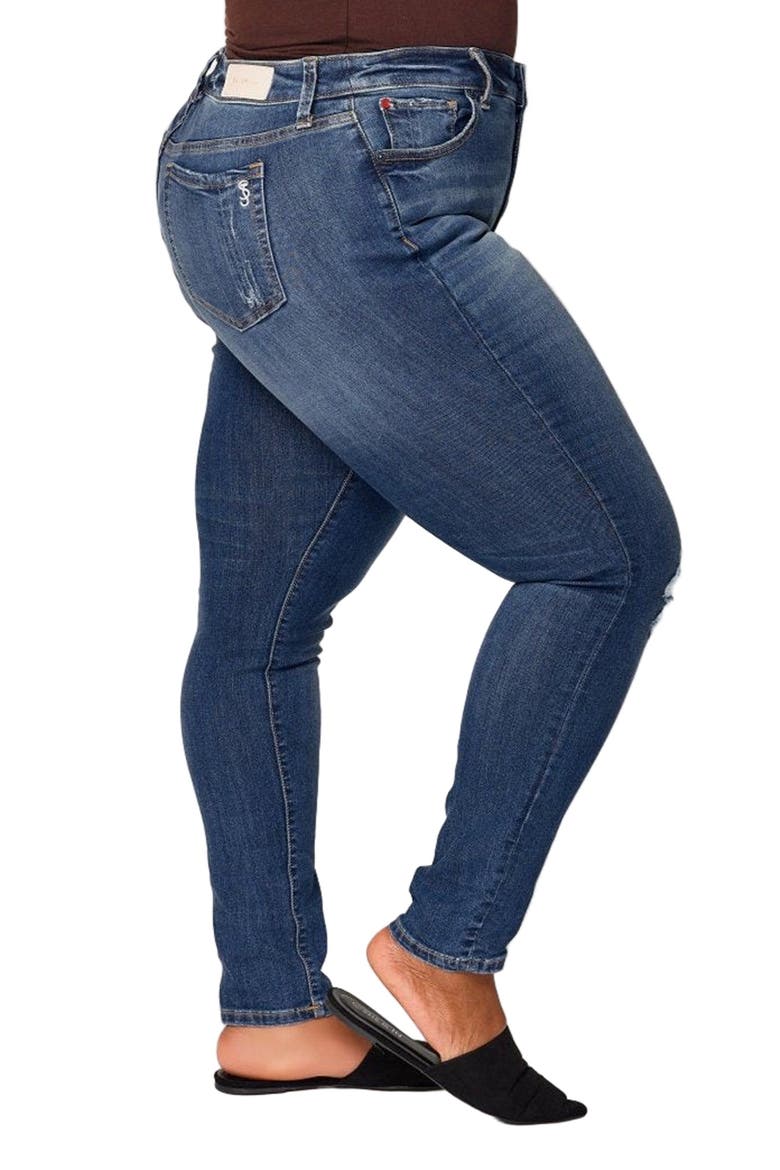 High Waist Skinny Jeans, Alternate, color, LYDIA