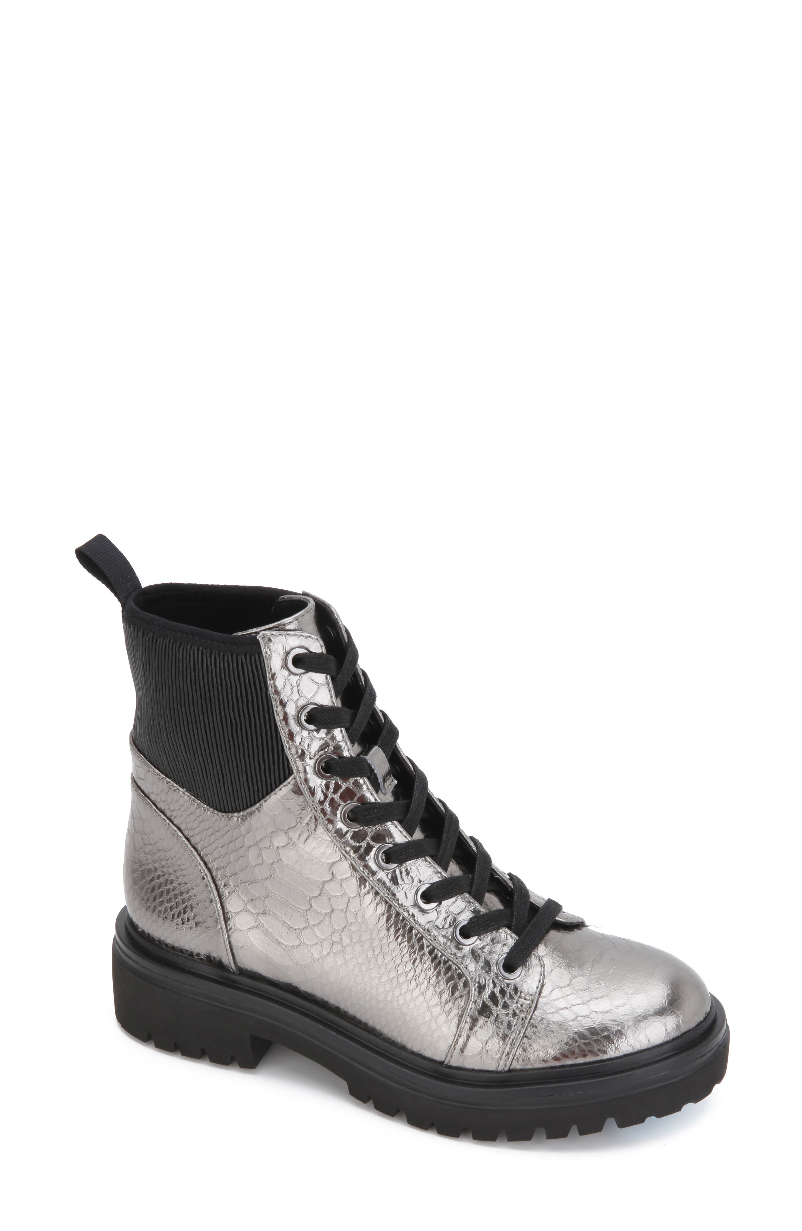Rhode Waterproof Bootie, Main, color, GUNMETAL LEATHER