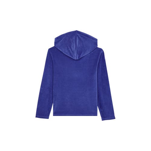 Vilebrequin Terry Long Sleeve Hooded T-shirt In Marrakech