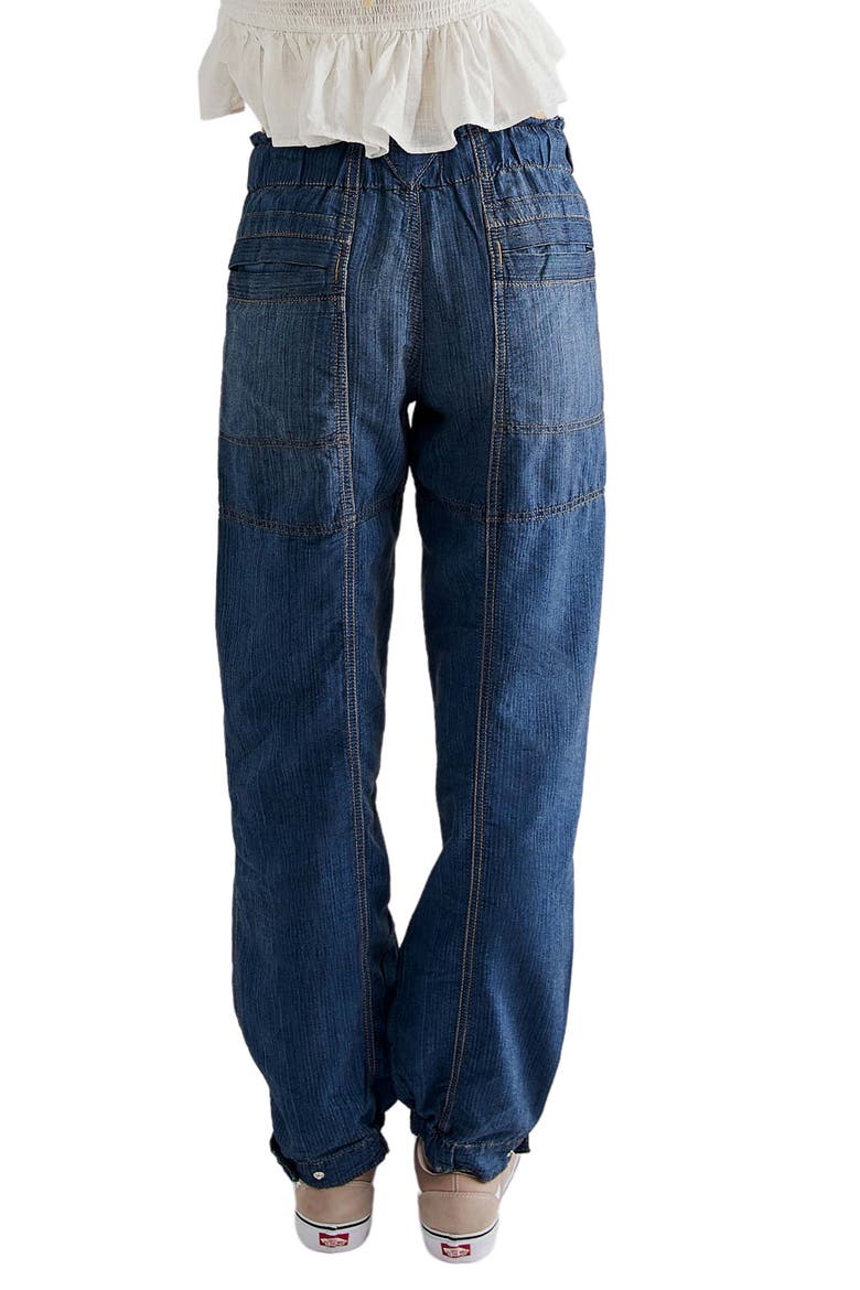 Angelo Tie Waist Jeans, Alternate, color, PURE WATER
