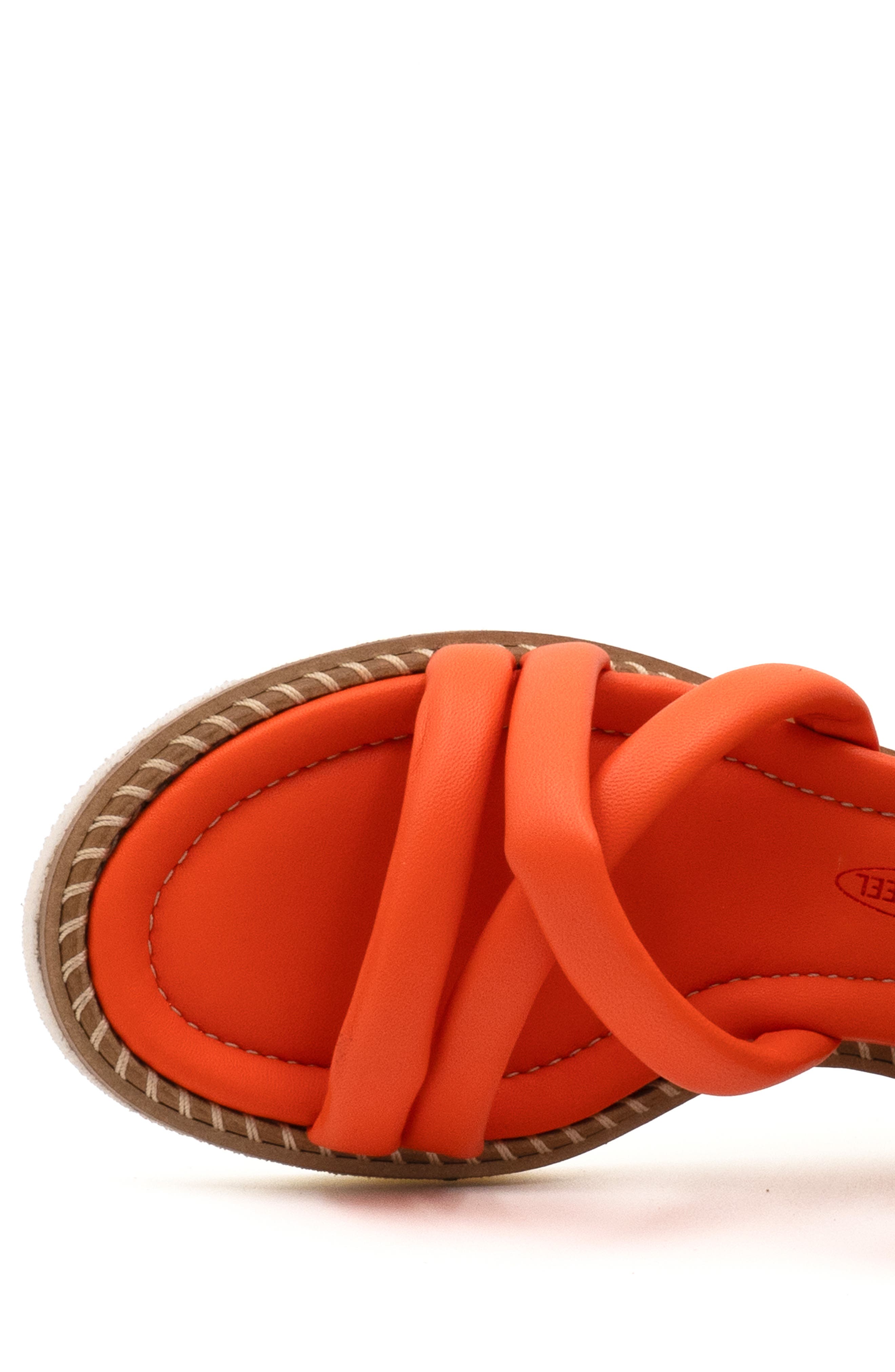 Moscato Wedge Sandal, Alternate, color, APRICOT PARMASOFT