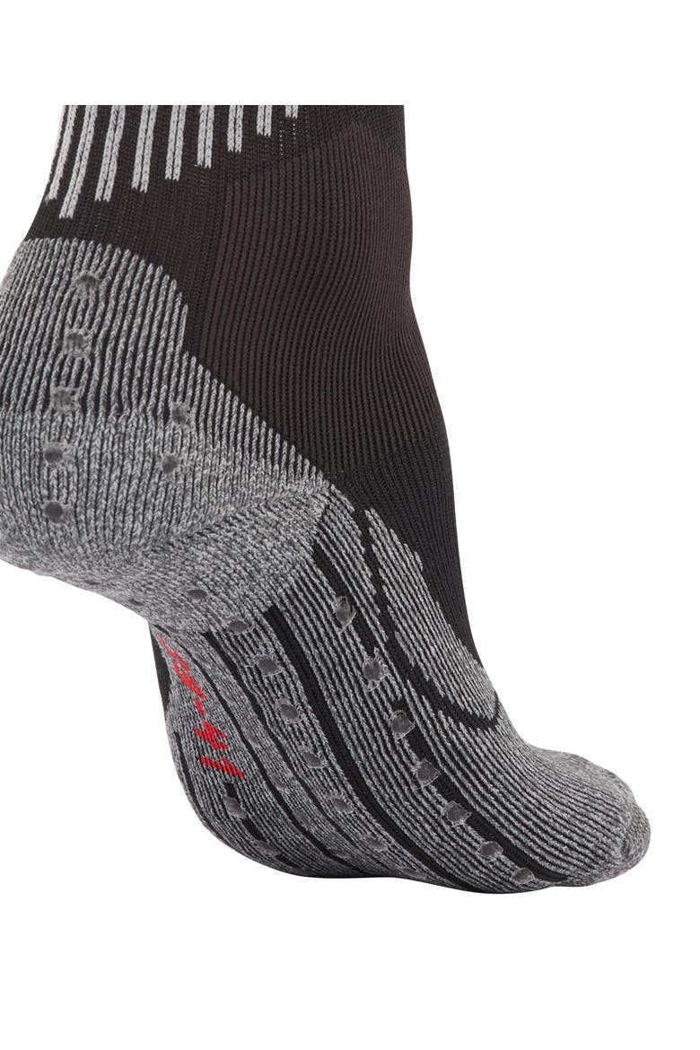 4 Grip Athletic Socks, Alternate, color, Black