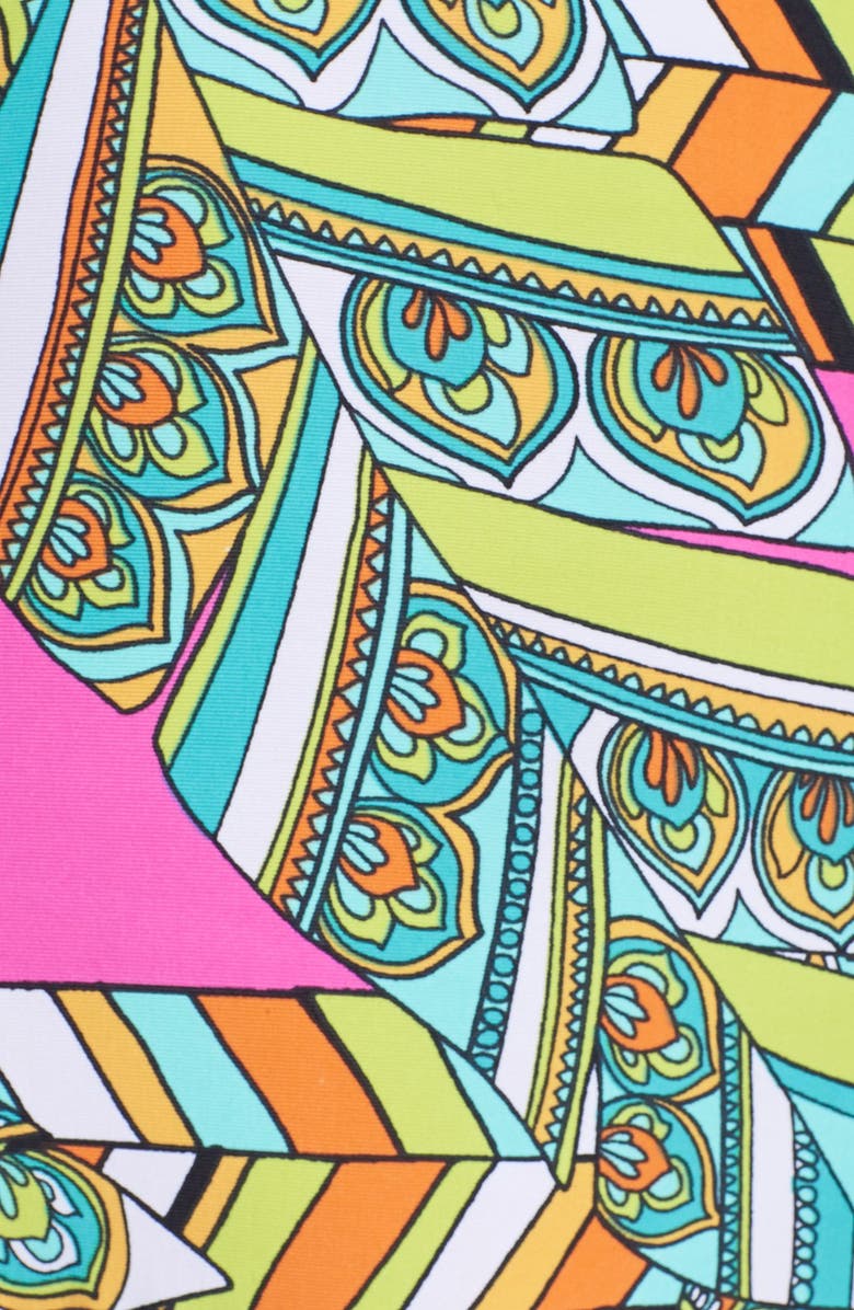 Trina Turk 'Tuvalu' Print One-Piece Swimsuit, Alternate, color, 