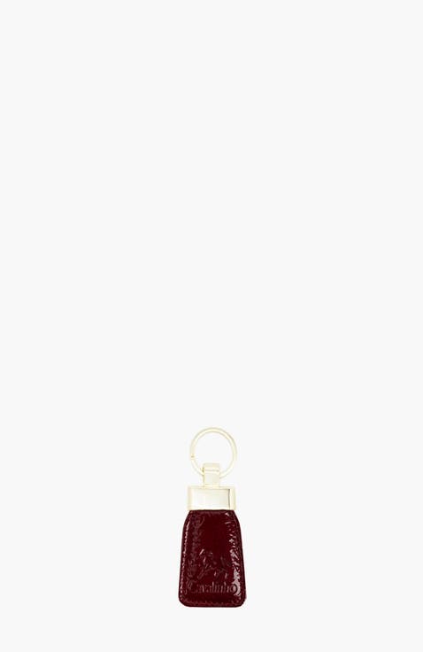 Cavalo Lusitano 589 Leather Keychain