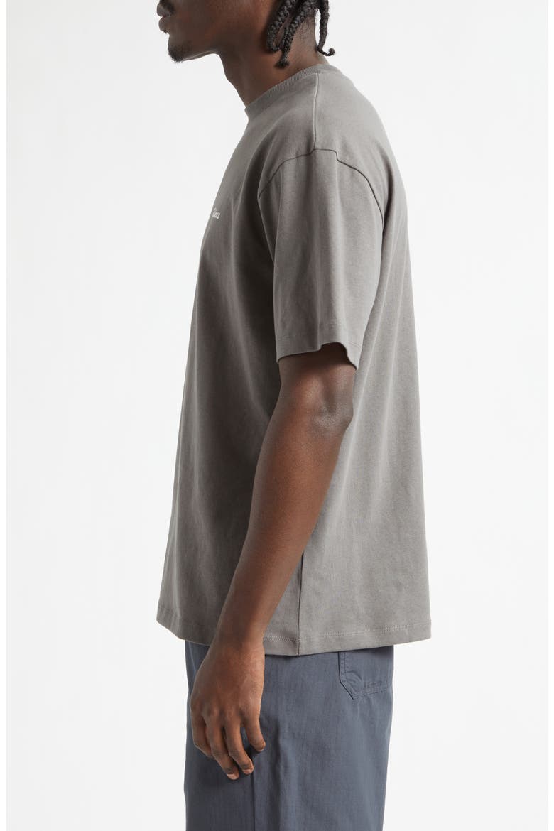 Pigment Dyed Logo Graphic T-Shirt, Alternate, color, CHARCOAL