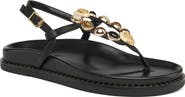 Grace Footwear Kali Stone T Strap Sandal