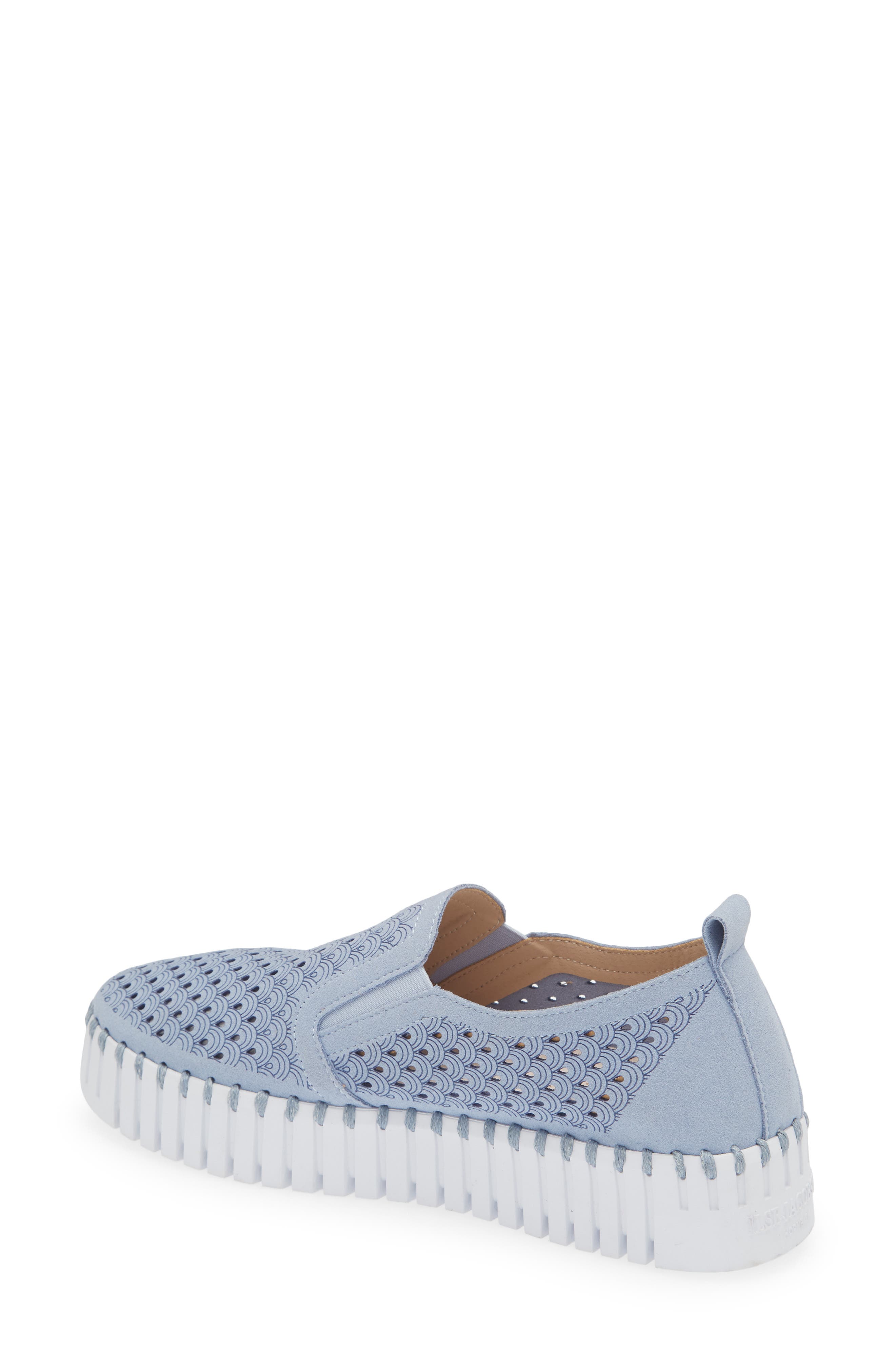 Tulip Slip-On Sneaker, Alternate, color, CORNFLOWER