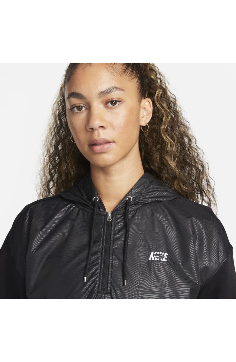 Nike Sportswear Icon Clash Quarter Zip Hoodie, Alternate, color, 