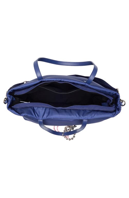 Madden Girl Recycled Polyester Tote Bag In Blue