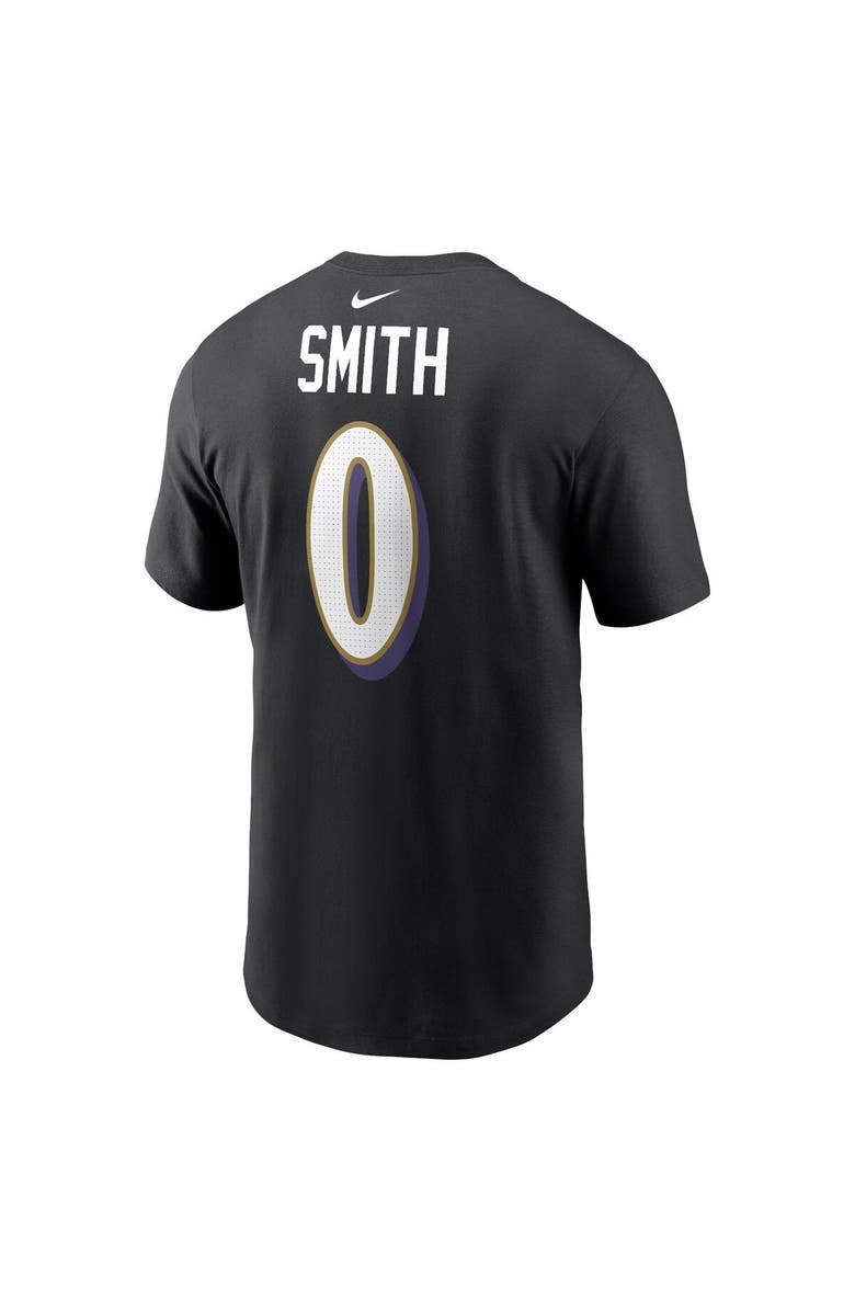 Nike Men's Nike Roquan Smith Black Baltimore Ravens Player Name & Number T-Shirt, Alternate, color, Black