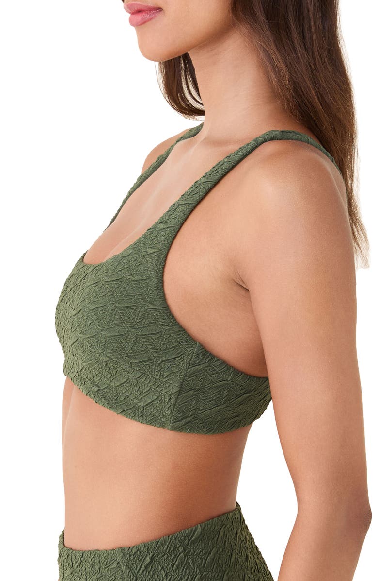 Andie The Devon Bikini Top, Alternate, color, Thyme