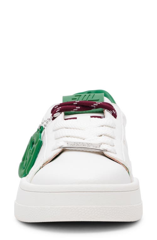 Steve Madden Marvin Sneaker In White