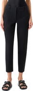 Akris punto Franco Stretch Cotton Gabardine Slim Ankle Pants