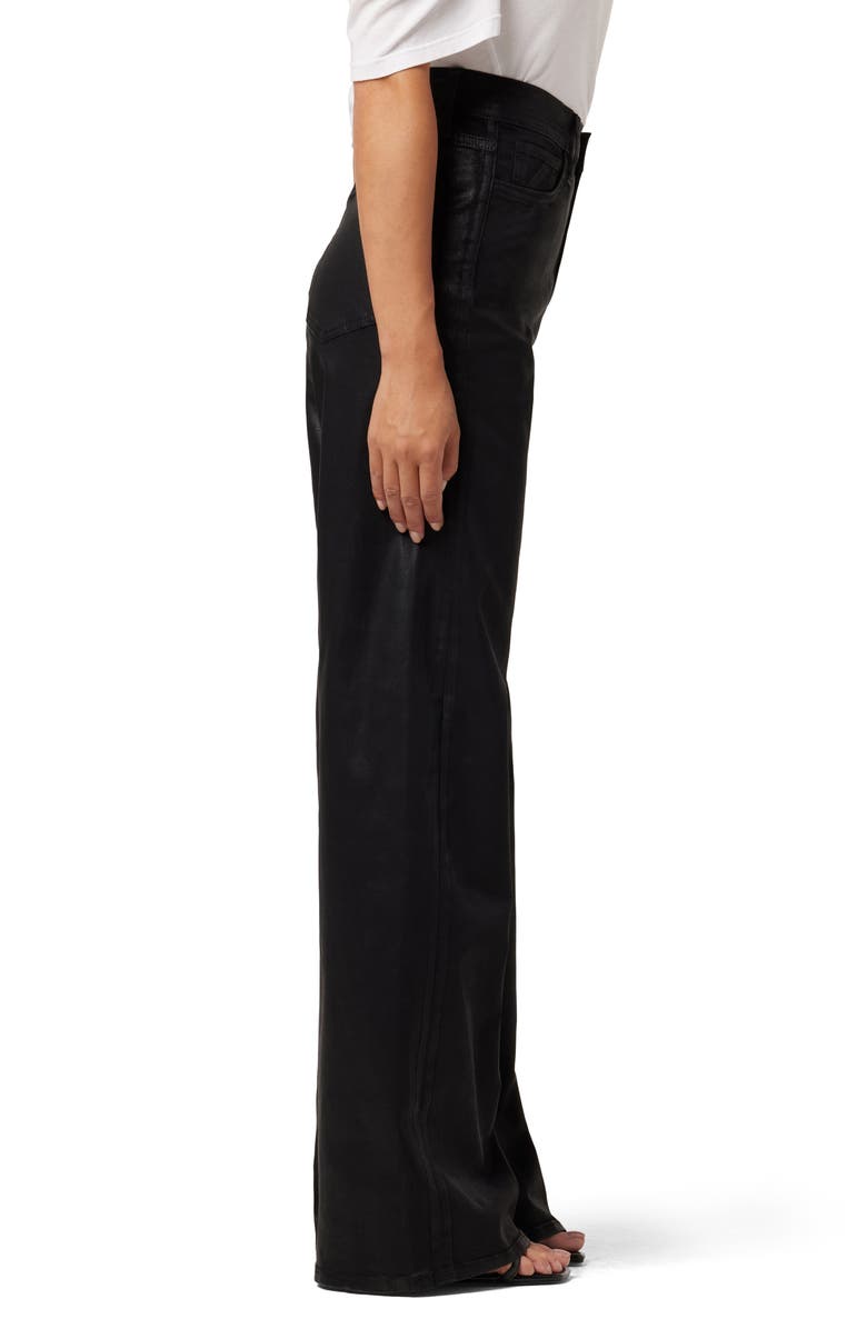 Joe's The Mia Coated High Waist Wide Leg Jeans, Alternate, color, 