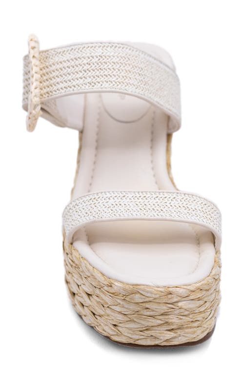 Shop Shushop Leena Platform Wedge Espadrille Sandal