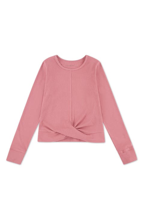 Kids' Cozy Twist Long Sleeve Top (Little Kid & Big Kid)