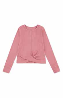 abercrombie kids Kids' Cozy Twist Long Sleeve Top