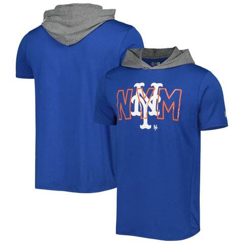 Men's New Era Royal New York Mets Team Hoodie T-Shirt