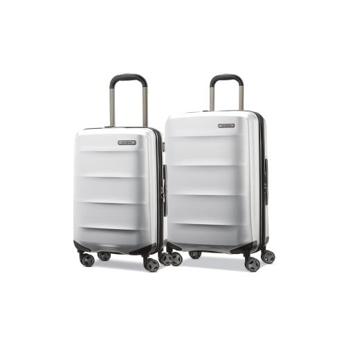 Samsonite Octiv 2-piece Set (20/24) Hardside Spinner In Silver