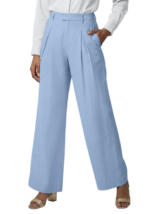 Linen Wide-Leg Trouser (Plus)