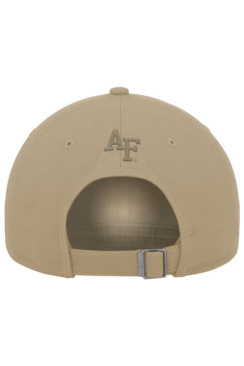 Men's Nike Beige Air Force Falcons Club Adjustable Hat, Alternate, color, Beige