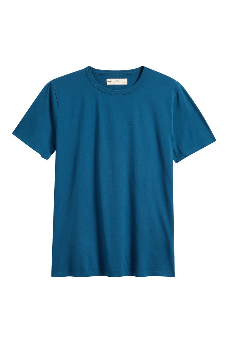 Shop Solid Organic Cotton T-Shirt, Alternate, color, SAILOR BLUE