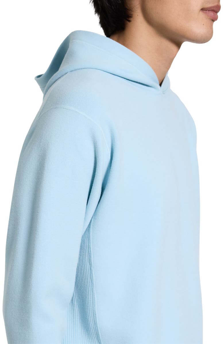 Theory Relaxed Hooded Sweater, Alternate, color, Light Ocean Air - 2N1