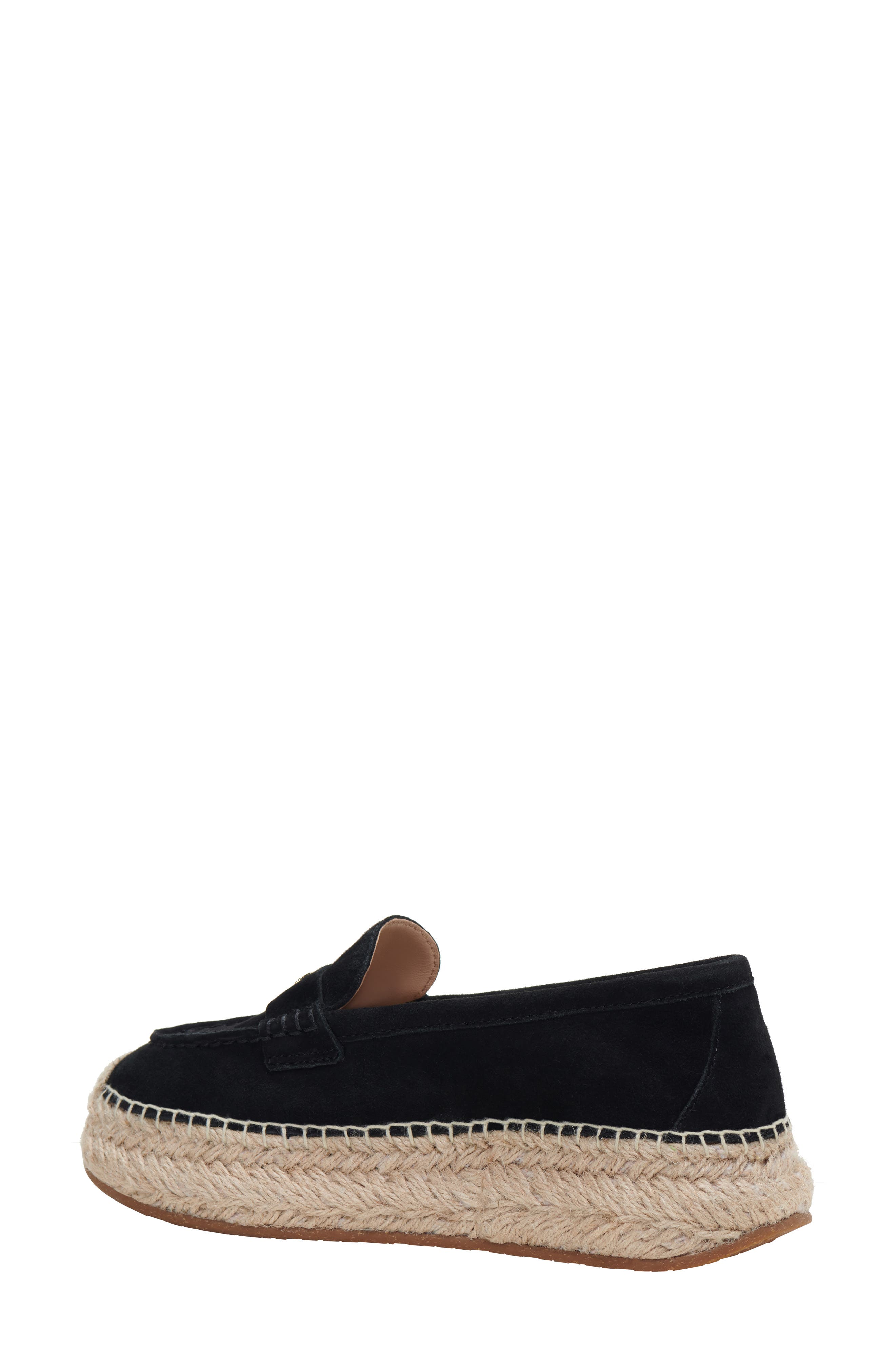 Kate Spade New York eastwell espadrille flat, Alternate, color, Black